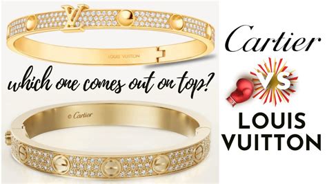 louis vuitton vs cartier|Cartier’s Love Collection vs Louis Vuitton’s Empreinte Collection.